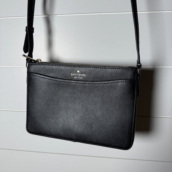 kate spade Handbags - Kate Spade Margaux Convertible Crossbody Purse Black